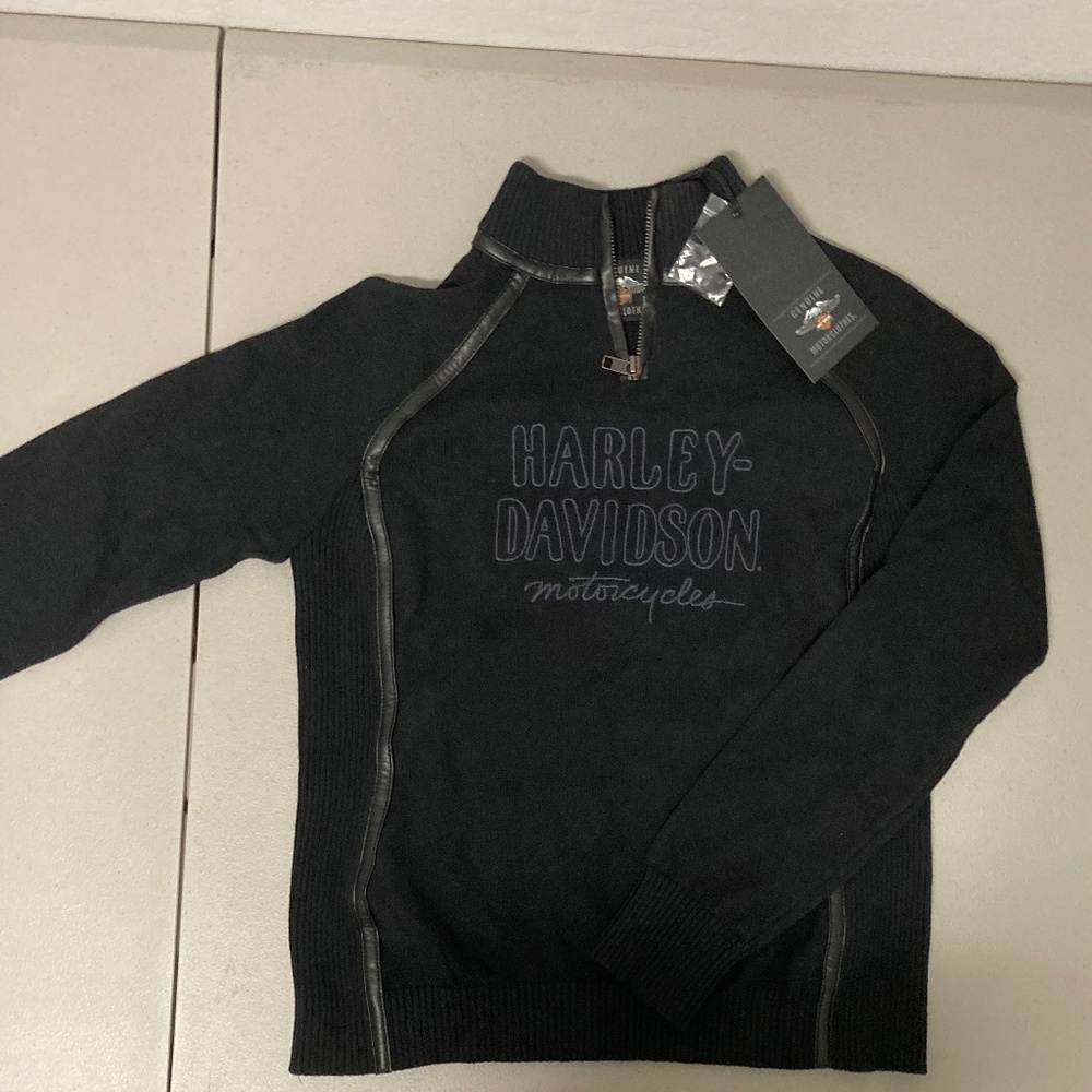 Harley David sweater with tags